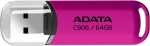 ADATA | USB Flash Drive | C906 | 64 GB | USB Type-A | Pink AC906-64G-RPP | 4711085945105