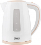 Electric Kettle Standard, 2200 W, 1.7 L, Plastic, White AD 1264 | 5902934830928