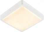 Outdoor ceiling/wall luminaire AINOS SQUARE, 17W, 3000/4000K, IP65, white 1003449 | 4024163236065