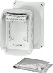 Waterproof junction box WP 1006 G with 5 pole terminals 6 mm2, grey IP68 62000107 | 4012591123620