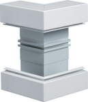 External corner of base profile for BRA 68x210mm lid 120mm of alu traffic white BRA652103B9016 | 4012740014243