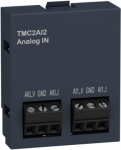 Cartridge M221, 2 analog current inputs, I/O extension. range of product: Modicon M221 - product or component type: analogue input cartridge - product compatibility: Modicon M221C. TMC2AI2 | 3606480649080