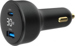 MOBILE CHARGER CAR USB 2PORT/TA-UC-AC2PD30LCD-CAR01 GEMBIRD TA-UC-AC2PD30LCD-CAR | 8716309129695
