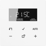 Room thermostat display, JUNG HOME, LS, white BTLS1791WW | 4011377202719