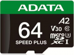 MEMORY MICRO SDXC 64GB UHS-I/UD64GUI3V30A2SP-RA1 ADATA UD64GUI3V30A2SP-RA1 | 4711085949196