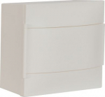 LEGRAND 1X8M SURFACE CABINET WHITE DOOR EARTH AND NEUTRAL TERMINAL BLOCK 134208 | 3414971197480
