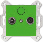 Antenna socket outlet, TV-R, loop-through type with 7 dB tap loss 2CHH083607A6067 | 8592624112358