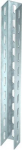 Noteikta garuma U-veida statnis. Izmērs 50 x 50 mm. 6340881 | 4012196959006
