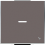 Color: Taupe Rocker for push-buttons code: 8104, 8104.5 & 8104.9 2CLA850440A6301 | 8427238235974