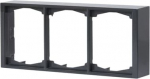 Surf. Mount. frame 3-gang Anthracite - Impressivo 2TKA000379G1 | 6418677331237