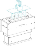 Feed unit protective cover, Canalis KTA 2000-2500A, KTC 2500-3200A, Minera transformer 1250-1600kVA, KTB0350CR82 | 3606485031354