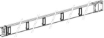 Canalis, straight length, 400A, 5m, 10 tap-off outlets. range of product: Canalis - product name: KS - product or component type: busbar trunking - busbar description: distribution length - material: aluminium - device application: medium power distr ...