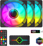 Gamemax Case Fan | KF300 BK | Black KF300 BK | 6931858791274
