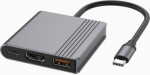 I/O ADAPTER USB-C TO HDMI/USB3/3IN1 A-CM-COMBO3-05 GEMBIRD A-CM-COMBO3-05 | 8716309137263