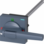 Door-coupling rotary operating mechanism standard with tolerance compensation Size 100x 100, Shaft 10x 10, 300 mm, I-0-II, Complete unit Handle size 140 mm Accessory for 3KC0 size 4 8UD1151-3AE21 | 4001869525204