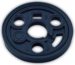 Rubber Base for XVR08. range of product: Harmony XVR - accessory / separate part designation: rubber base - accessory / separate part category: protection accessories - accessory / separate part destination: &Oslash; 84 mm rotating mirror beacon - product s ...