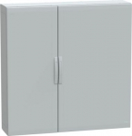 Floor standing polyester enclosure, Thalassa PLA, plain door, completely sealed, 1250x1250x320mm, IP NSYPLA12123G | 3606480774553