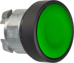 Head for non illuminated push button, Harmony XB4, green flush push button 22mm, spring return, unma ZB4BA37 | 3389110220087