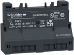 Add-on contact block,TeSys Deca Frame 2/3,1NO+1NO(fault),front,spring terminal,for GV2/GV3(except GV GVAED1013 | 3389119405492