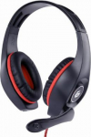 Gaming Wired Headphones with microphone, black GHS-05-R | 8716309117029