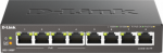 8x1 Gbps (RJ-45) port network switch DGS-1008P/E | 790069344176