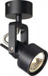 INDA SPOT GU10 wall and ceiling light, black, max. 50W 147550 | 4024163140959
