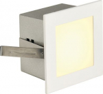 FRAME BASIC LED recessed light , square, matt white, warm white LED 113262 | 4024163138109