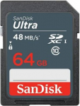 Memory card SDXC 64GB UHS-I, black SDSDUNB-064G-GN6IN | 619659200176