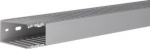 Slotted panel trunking made of PVC DNG 75x37mm stone grey DNG7503707030B | 4012740108379