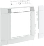Frame cover 55 modular Lid 80 halogen free with labeling field traffic white GR0802A9016 | 4012740993227