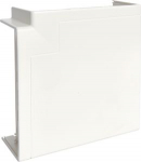 Flat angle for GBD 50x130mm of ABS in pure white L43989010 | 4012740859035