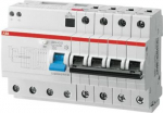 4P C 25A 30mA Residual Current Circuit Breaker with Overcurrent Protection (RCBO) DS204 M A-C25/0.03 2CSR274101R1254 | 8012542851004
