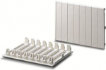 1SLM012863A0000 Module cover, 4 DIN mod, grey, 52x72mm M128630000 | 8000126128635