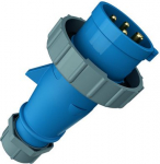 Industrial Plug AM-TOP 4x32A 9h 230V IP67 blue, Phase inverter 3340 | 4015394154556