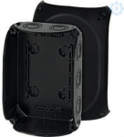 Junction box KF 1000 B 180x130x77mm IP66/67 black without terminals 62000058 | 4012591121862