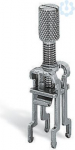 Shield clamping saddle 11 mm wide diameter of compatible conductor 790-108 | 4017332356954
