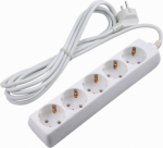 Extension 5 sockets white, 3m PAGACU21 | 7394363330519
