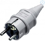 Plug SCHUKO, 2x16A, 230V, IP44 10749 | 4015394034780