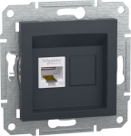 Data socket,1xRJ45 CAT5e UTP, anthracite, Asfora EPH4300171 | 3606480729744
