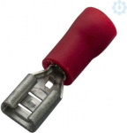 Socket sleeve, insulated, 0.25-1.5/4.8x0.8, red, 100 pieces 260386 | 4011923089252