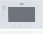 Video intercom monitor, 7'' TFT LCD, MK-03W, 245x160x23 mm, white MK-03W | 5908312598077