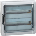 Plexo3 cabinet 36 modules surface mounting IP65 IK09 with PE+N terminal blocks 601986 | 123