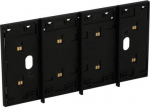Electrified framefor the installation of up to 4 digital controls. Black. BT-KG8104 | 8005543643860