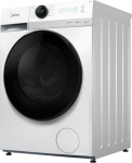 Midea | Washing machine with dryer | MF200D80WB/1/W-HR | Energy efficiency class A/D | Front loading | Washing capacity 8 kg | 1400 RPM | Depth 48 cm | Width 60 cm | Display | LED | Drying system | Drying capacity 6 kg | Steam function | White MF200D ...