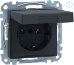 Schneider Electric Merten System M socket outlet MEG2311-0414 is a mechanism with central plate in color anthracite. This socket outlet belongs to M-Arc, M-Elegance, M-Plan, M-Plan glass, M-Smart, M-Star, System M aesthetic group. The outlet pole con ...