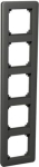 Cover frame, Exxact, Primo, 5 gangs, anthracite WDE003305 | 3606480208133