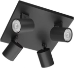 Luminaire Runner 4x20W 230V GU10 Black 929003205001 | 8719514435353
