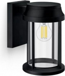 Outdoor wall luminaire Bellini WA RD Max 25W E27 HV 06 IP44 Black 929003361201 | 8720169266391