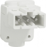 Unica system+ - 5x Male mini connector angled INS44304 | 3606489820350