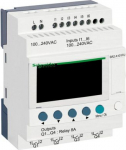 This Zelio Logic SR2 compact smart relay / programmable controller uses a supply voltage of 100V to 240V alternating current. It has 10 inputs / outputs with screw-clamp terminals and has an integrated LCD display. It has compact design, allowing ins ...